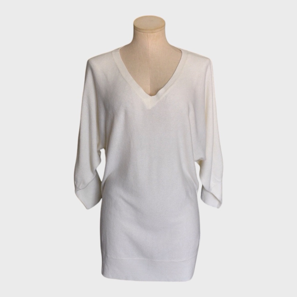 New York & Co V-Neck Tunic Sweater